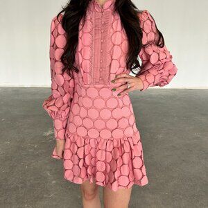 Bardot longsleeved mini dress